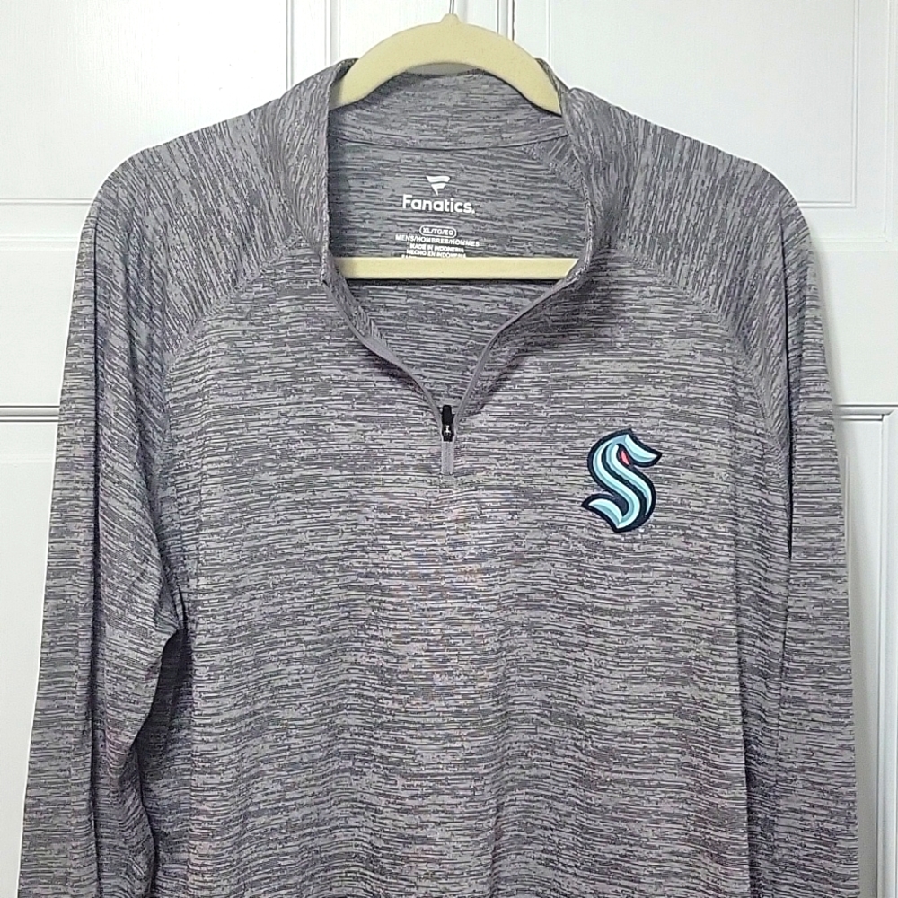 Seattle Kraken Quarter Zip - XL